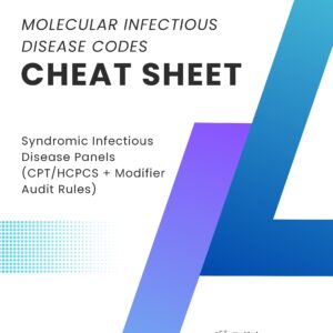 Denial-Proof Molecular Infectious Disease Panel Coding Cheat Sheet